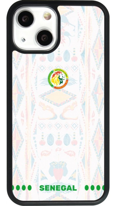 iPhone 13 mini Case Hülle - Silikon schwarz Senegal 2026 personalisierbares Fussballtrikot