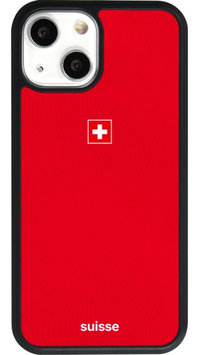 iPhone 13 mini Case Hülle - Silikon schwarz Schweiz 2026 personalisierbares Fussballtrikot