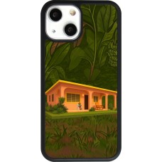 iPhone 13 mini Case Hülle - Silikon schwarz Benitos house DTMF