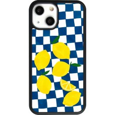 iPhone 13 mini Case Hülle - Silikon schwarz Illustration lemons 2026