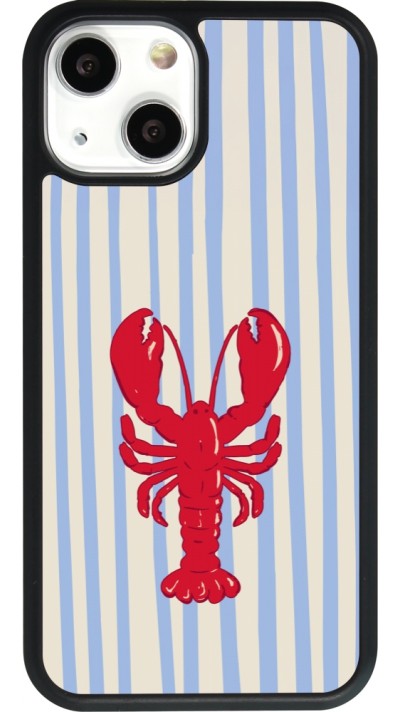 iPhone 13 mini Case Hülle - Silikon schwarz Red lobster 2026