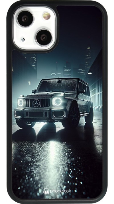 iPhone 13 mini Case Hülle - Silikon schwarz Mercedes G AMG Nacht