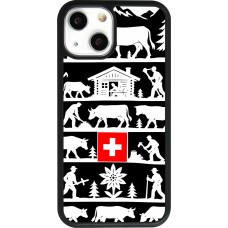 iPhone 13 mini Case Hülle - Silikon schwarz Poya Schweiz 1 schwarz