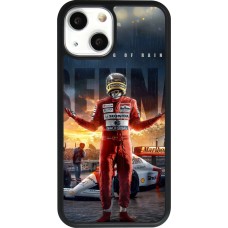 iPhone 13 mini Case Hülle - Silikon schwarz Senna The King of Rain