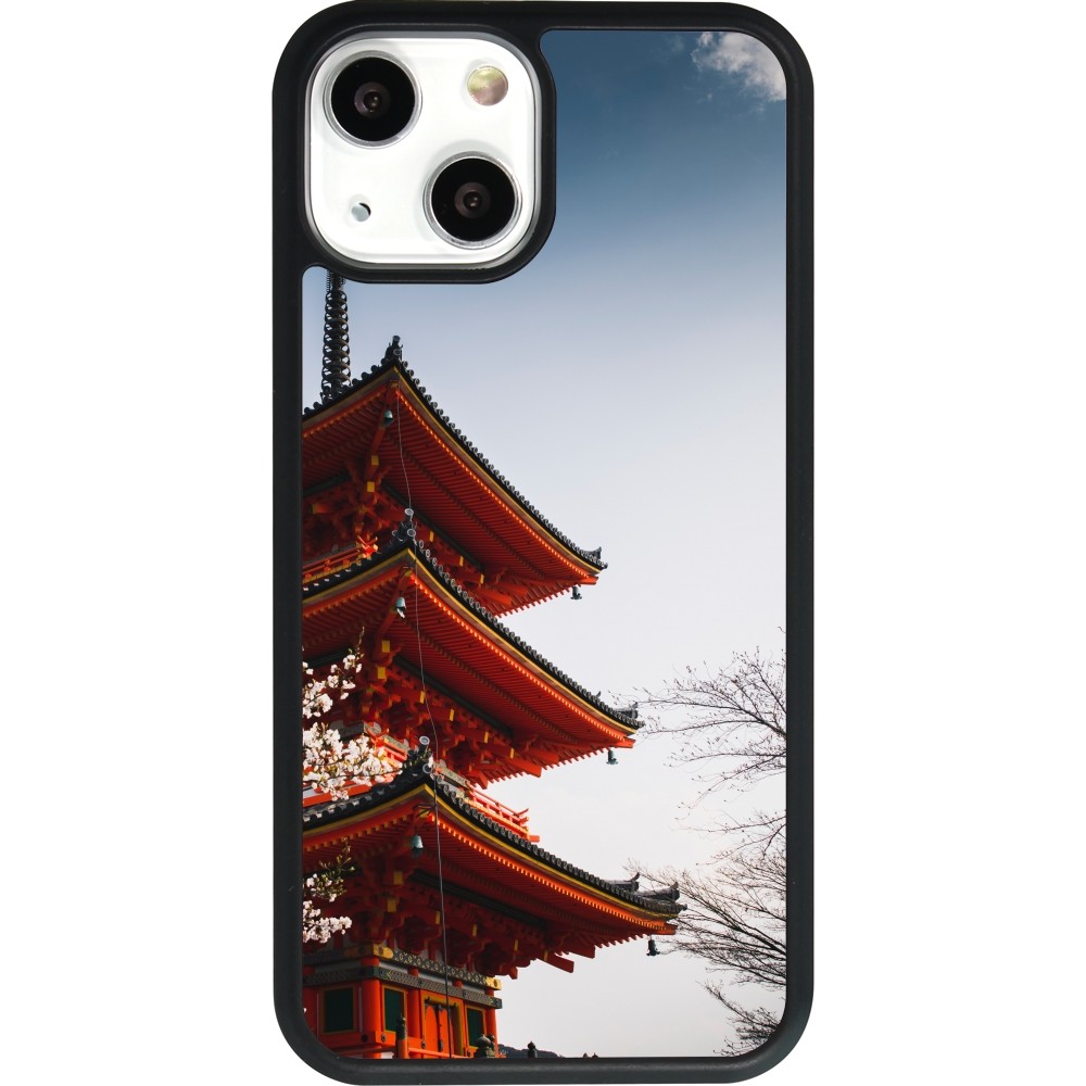 iPhone 13 mini Case Hülle - Silikon schwarz Spring 23 Japan