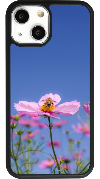iPhone 13 mini Case Hülle - Silikon schwarz Bee on a flower 2026