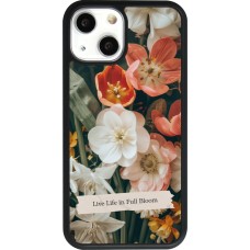 iPhone 13 mini Case Hülle - Silikon schwarz Full Bloom 2026