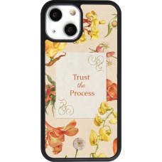 iPhone 13 mini Case Hülle - Silikon schwarz Trust the process 2026