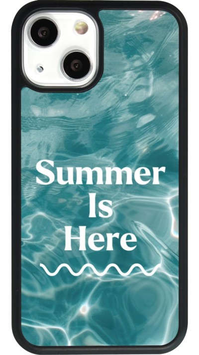 iPhone 13 mini Case Hülle - Silikon schwarz Summer 2025 Summer is here