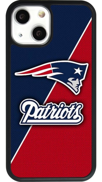 iPhone 13 mini Case Hülle - Silikon schwarz Super Bowl 26 Patriots 1