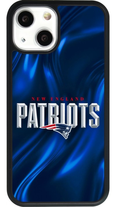 iPhone 13 mini Case Hülle - Silikon schwarz Super Bowl 26 Patriots 2