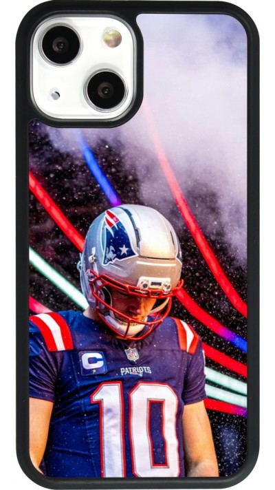 iPhone 13 mini Case Hülle - Silikon schwarz Super Bowl 26 Patriots 3
