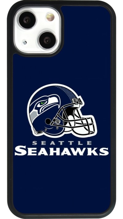 iPhone 13 mini Case Hülle - Silikon schwarz Super Bowl 26 Seattle 3