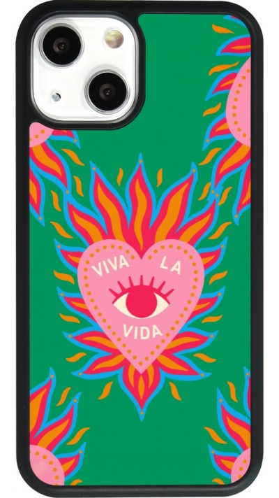 iPhone 13 mini Case Hülle - Silikon schwarz Viva la vida 2026