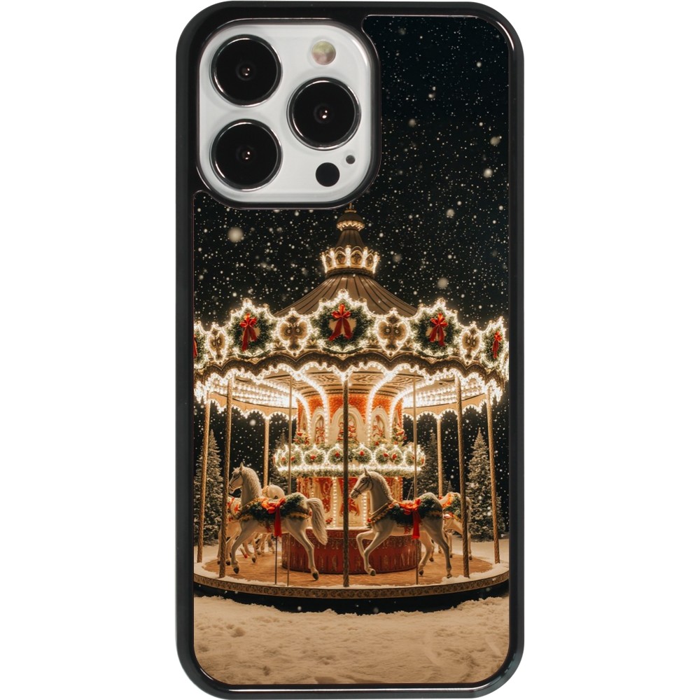 iPhone 13 Pro Case Hülle - Christmas 25 Carousel