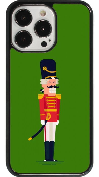 iPhone 13 Pro Case Hülle - Christmas 25 Nutcracker Green