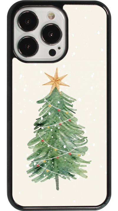 iPhone 13 Pro Case Hülle - Christmas 25 Sketch Tree