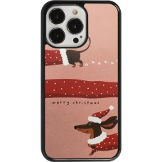 iPhone 13 Pro Case Hülle - Christmas 25 Teckel Merry Xmas