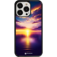 iPhone 13 Pro Case Hülle - Sonnenuntergang gelb violett