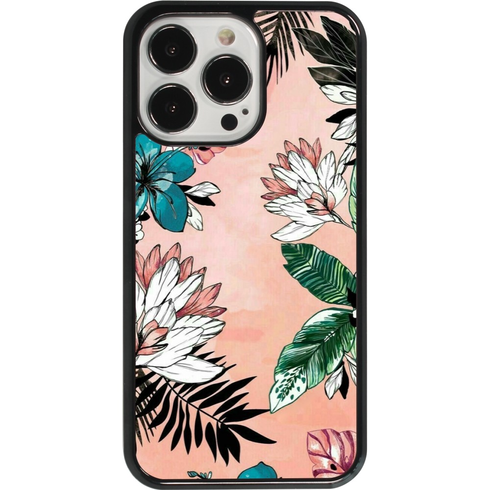 iPhone 13 Pro Case Hülle - Flowers Artprint