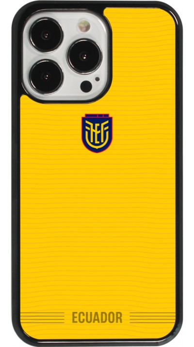 Coque iPhone 13 Pro - Maillot de football E?quateur 2026 personnalisable