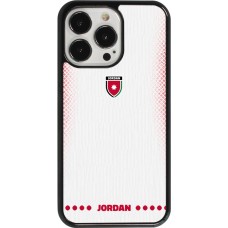 iPhone 13 Pro Case Hülle - Jordanien 2026 personalisierbares Fussballtrikot