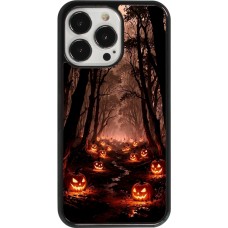 iPhone 13 Pro Case Hülle - Halloween 2025 Road of Terrifying Pumpkins