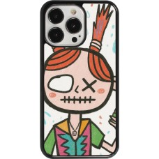 iPhone 13 Pro Case Hülle - Little Girl Sketch