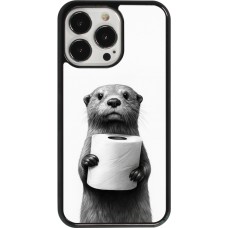 iPhone 13 Pro Case Hülle - Otter Toilettenpapier