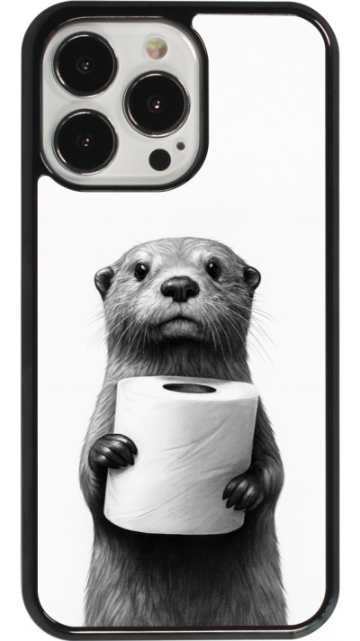 Coque iPhone 13 Pro - Loutre papier de toilette