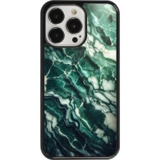 iPhone 13 Pro Case Hülle - Majestätischer grüner Marmor