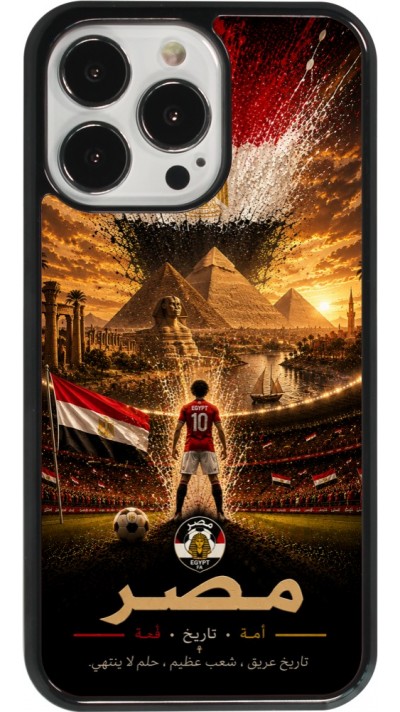Coque iPhone 13 Pro - Football Égypte splash 2026