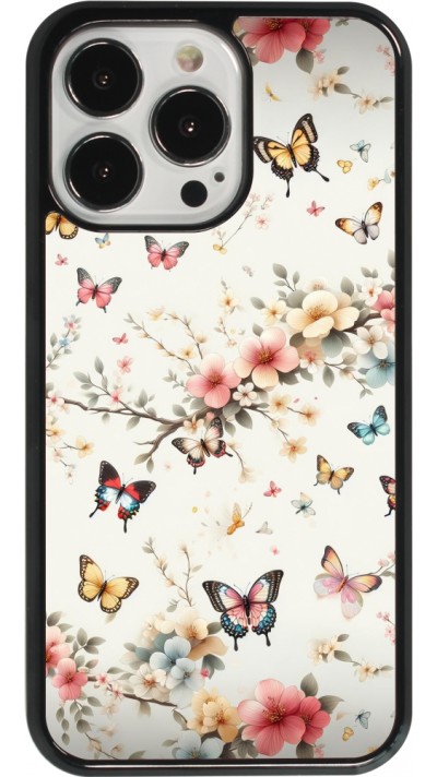 Coque iPhone 13 Pro - Spring 25 Papillons Légers Coque iPhone 13 Pro - Spring 25 Papillons Légers