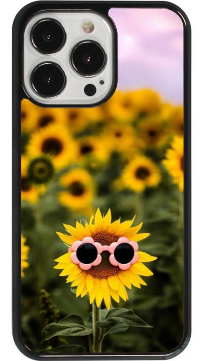 iPhone 13 Pro Case Hülle - Sunflower with glasses 2026