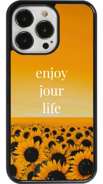 iPhone 13 Pro Case Hülle - Summer 2025 Enjoy your life