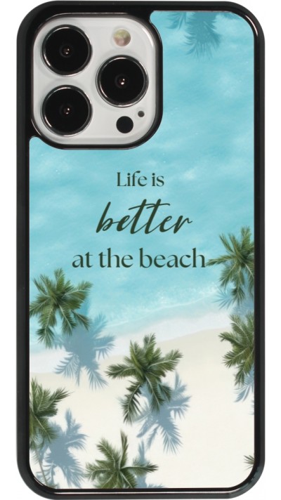 iPhone 13 Pro Case Hülle - Summer 2025 Life is better at the beach