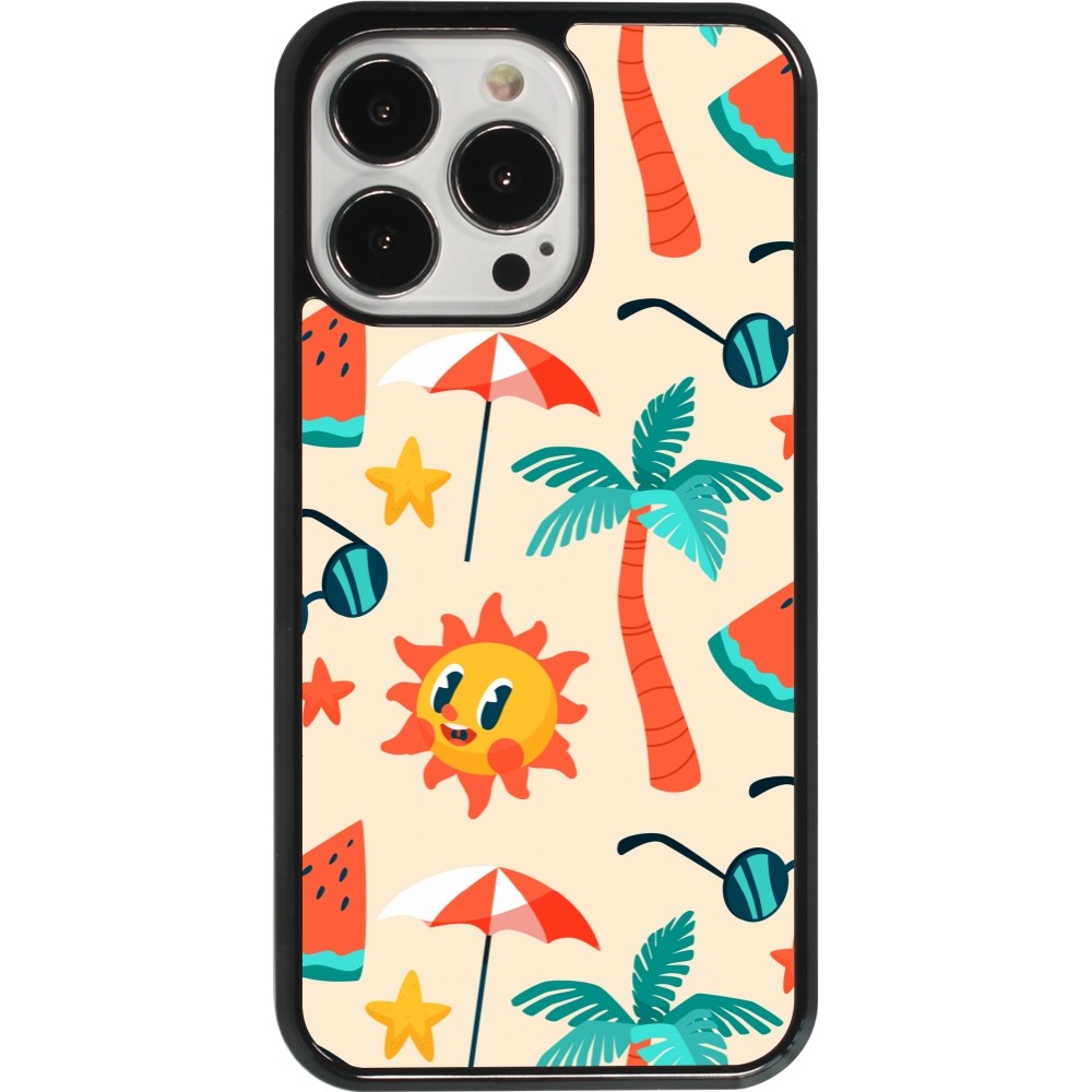 iPhone 13 Pro Case Hülle - Summer 2025 Pattern soleil
