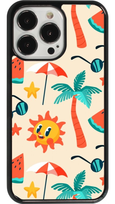 iPhone 13 Pro Case Hülle - Summer 2025 Pattern soleil