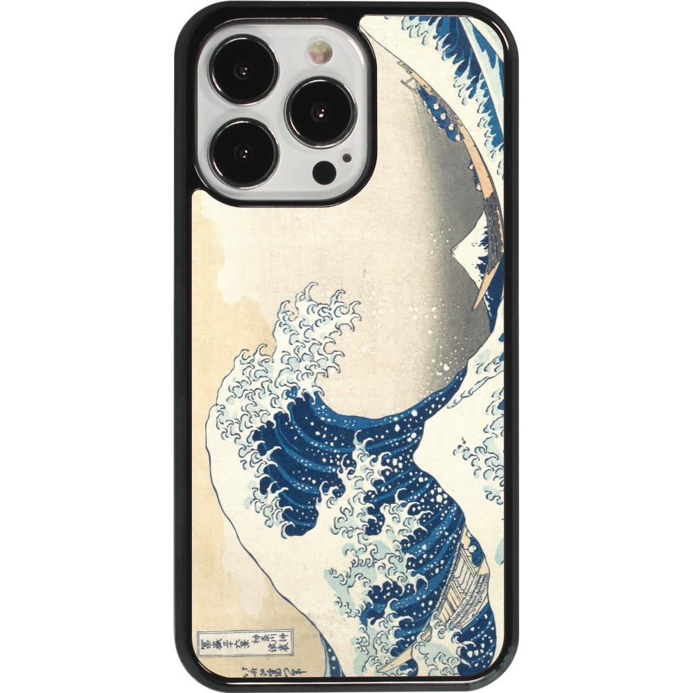 iPhone 13 Pro Case Hülle - Kunstbild - Die große Welle vor Kanagawa - Hokusai