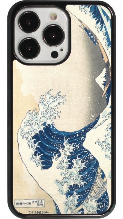 iPhone 13 Pro Case Hülle - Kunstbild - Die große Welle vor Kanagawa - Hokusai