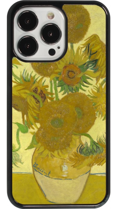iPhone 13 Pro Case Hülle - Kunstbild - Sonnenblumen  - Van Gogh