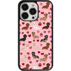 iPhone 13 Pro Case Hülle - Valentine 2024 puppy love