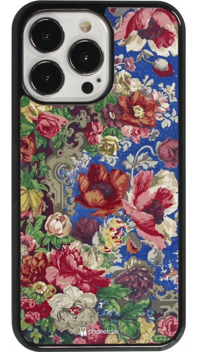Coque iPhone 13 Pro - Vintage Art Flowers Coque iPhone 13 Pro - Vintage Art Flowers