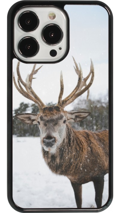 iPhone 13 Pro Case Hülle - Winter 25 Winter reindeer