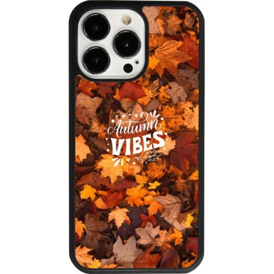 iPhone 13 Pro Case Hülle - Silikon schwarz Autumn 25 Autumn vibes