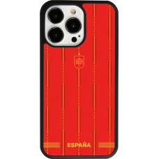 iPhone 13 Pro Case Hülle - Silikon schwarz Spanien 2026 personalisierbares Fussballtrikot