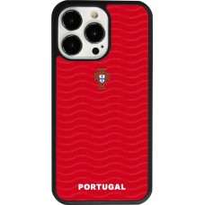 iPhone 13 Pro Case Hülle - Silikon schwarz Portugal 2026 personalisierbares Fussballtrikot