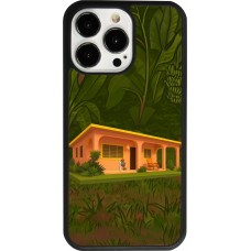 iPhone 13 Pro Case Hülle - Silikon schwarz Benitos house DTMF