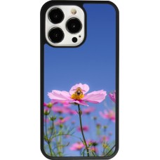 iPhone 13 Pro Case Hülle - Silikon schwarz Bee on a flower Spring 2026