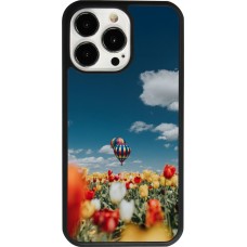 iPhone 13 Pro Case Hülle - Silikon schwarz Hot air balloon Spring 2026